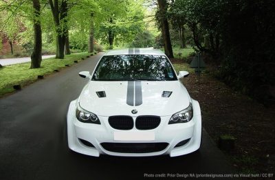 BMW E60 E61碳纖維空力套件